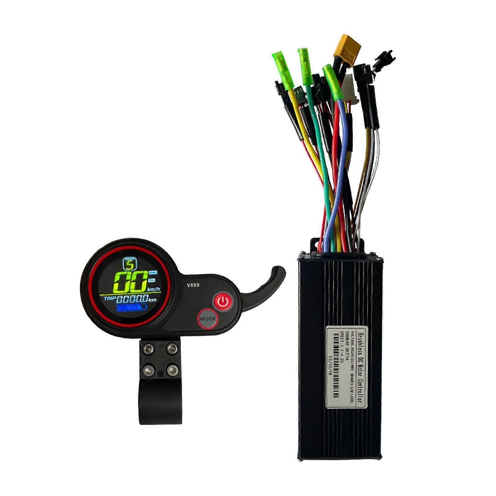 Electric Scooters Controller Display Durable for 750/1000W Motor Controller