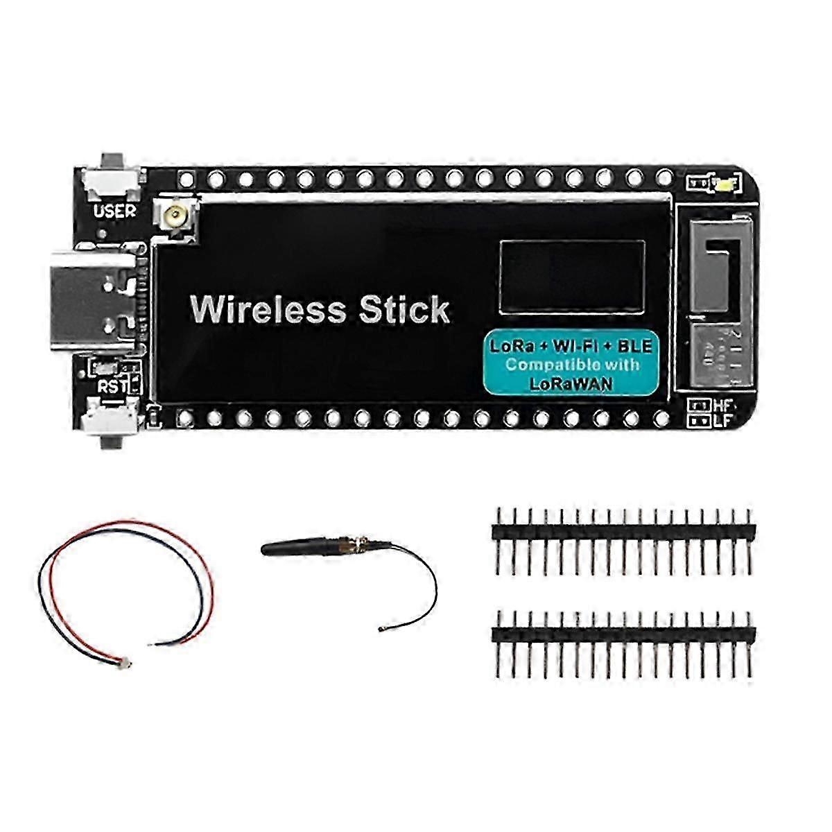 ESP32-S3 Wireless Stick V3 433-510MHz LoRa WIFI Bluetooth Placă de dezvoltare cu OLED Scr js de 0,49 inchi