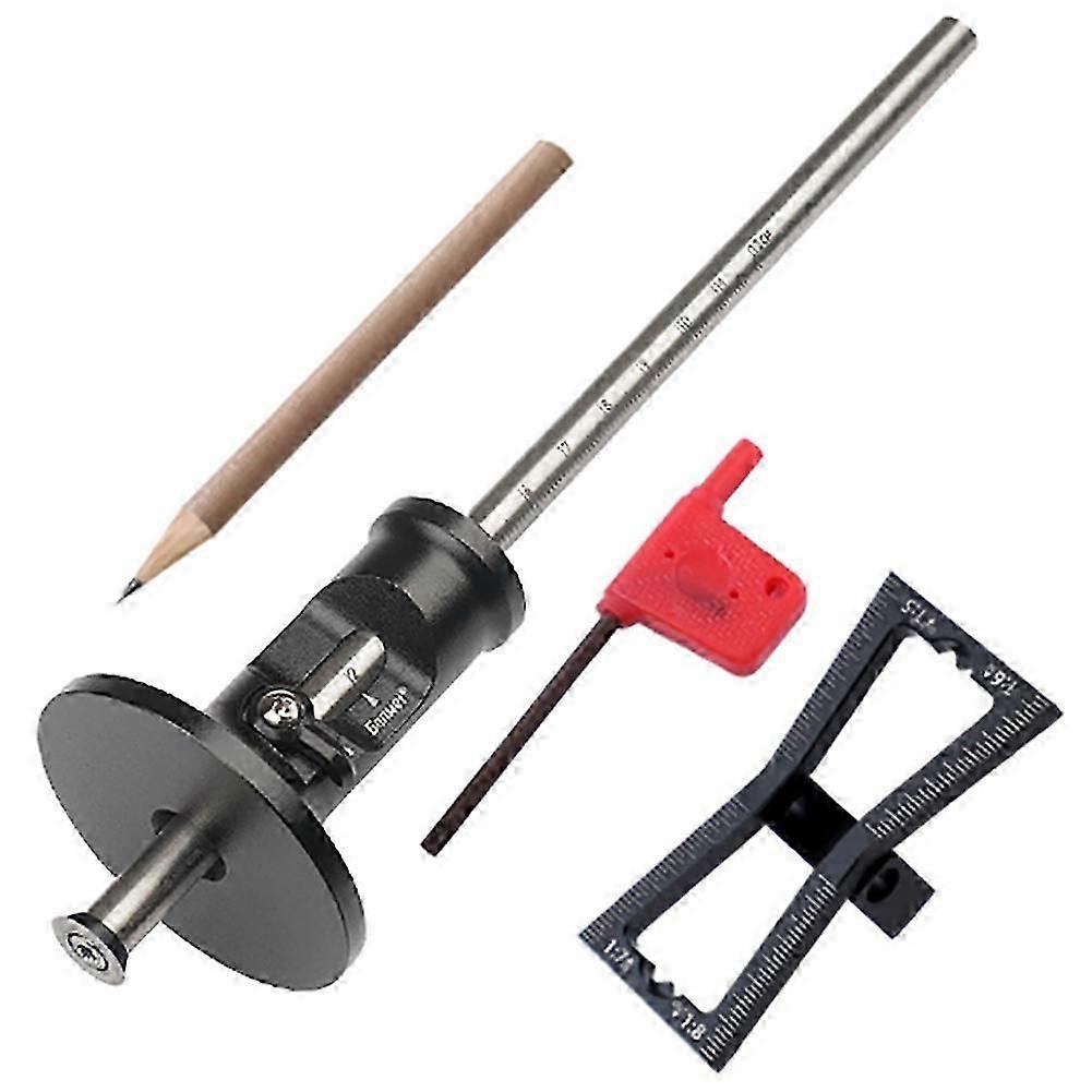Dovetail Jig Wheel Marking Gauge Tool Set Ξυλουργική Scriber Κράμα αλουμινίου Γραμμικό σχέδιο Mortis