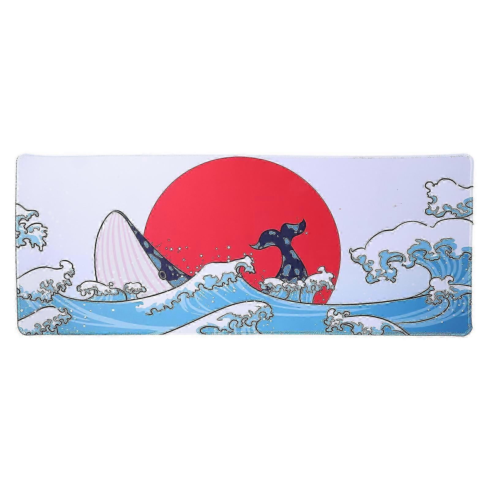 Large Gaming Mouse Pad Computer Gamer Keyboard Coral Sea Mouse Mat Non-slip