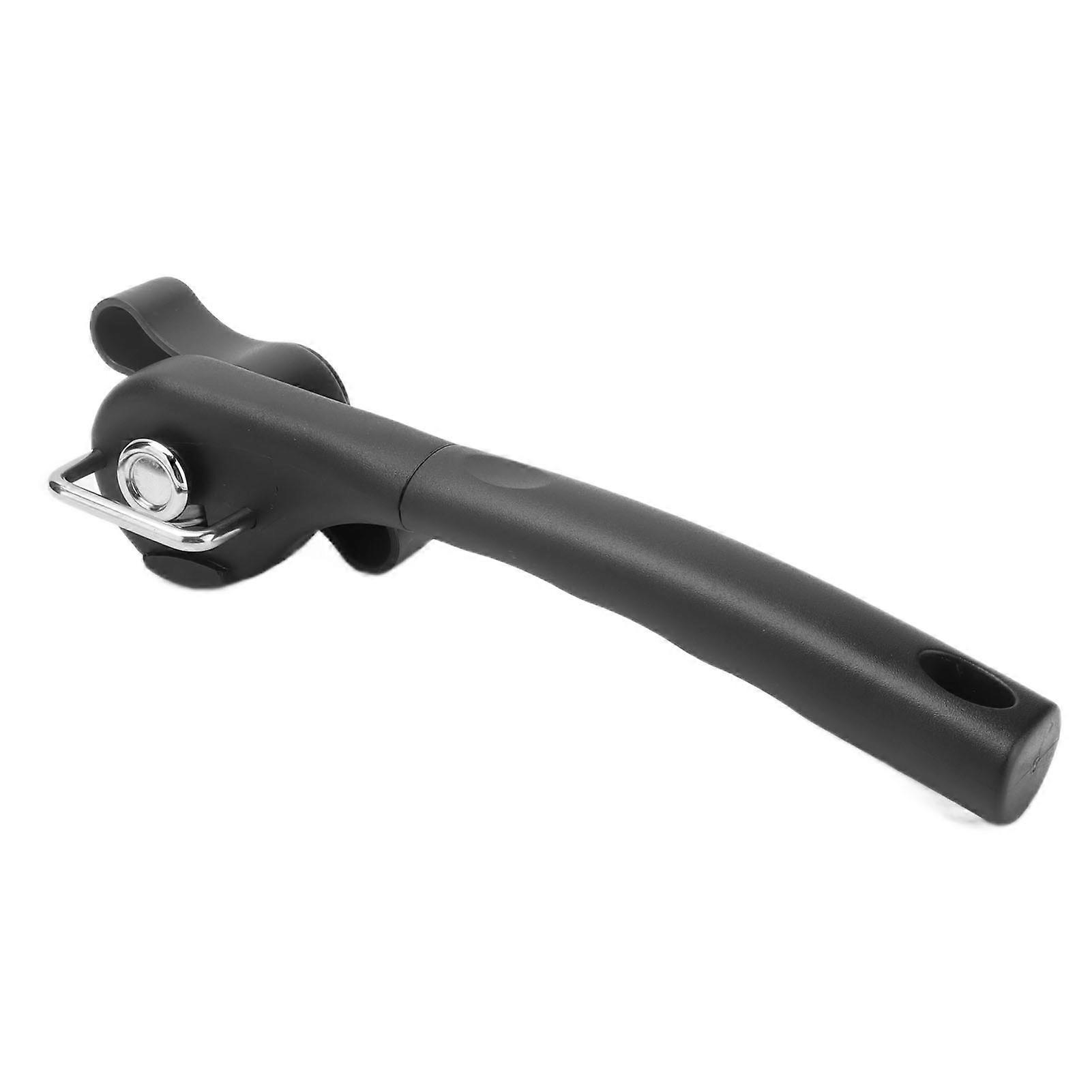 Manual Can Opener Stainless Steel Single Handle Side Open Safety Can Opener for Home Camping