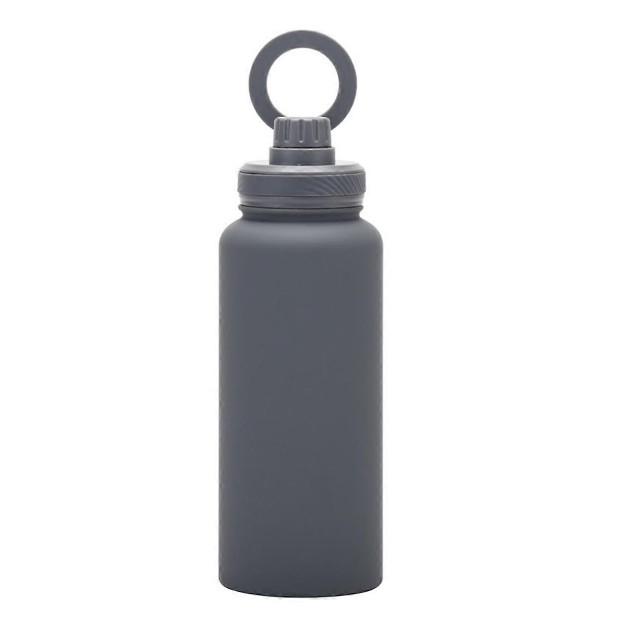 1L ThermosCup Cellphone Magnetic Stand Double Stainless Steel Portable Handle Protect Insulation and