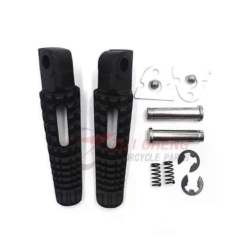 Motorcycle Front Rear Footrests Foot pegs compatible for Suzu-ki GSR400 GSR600 GSXR600 GSXR750 GSXR1000 GSX1300R GSXR1300 B-king Hayabusa
