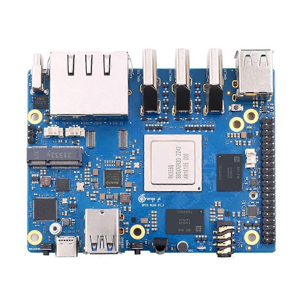 for Pi5 Plus RK3588 Chip Development Board 4G 8G Single Board Computer 8-core