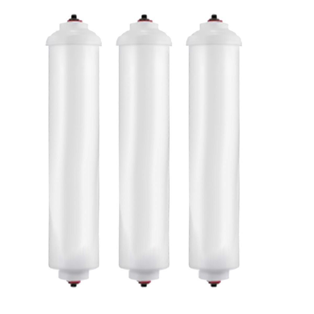 DA29-10105J Inline Water Filter Refrigerator Filter Element Coconut Shell Activated Carbon Rod Filter Element 3 Pcs