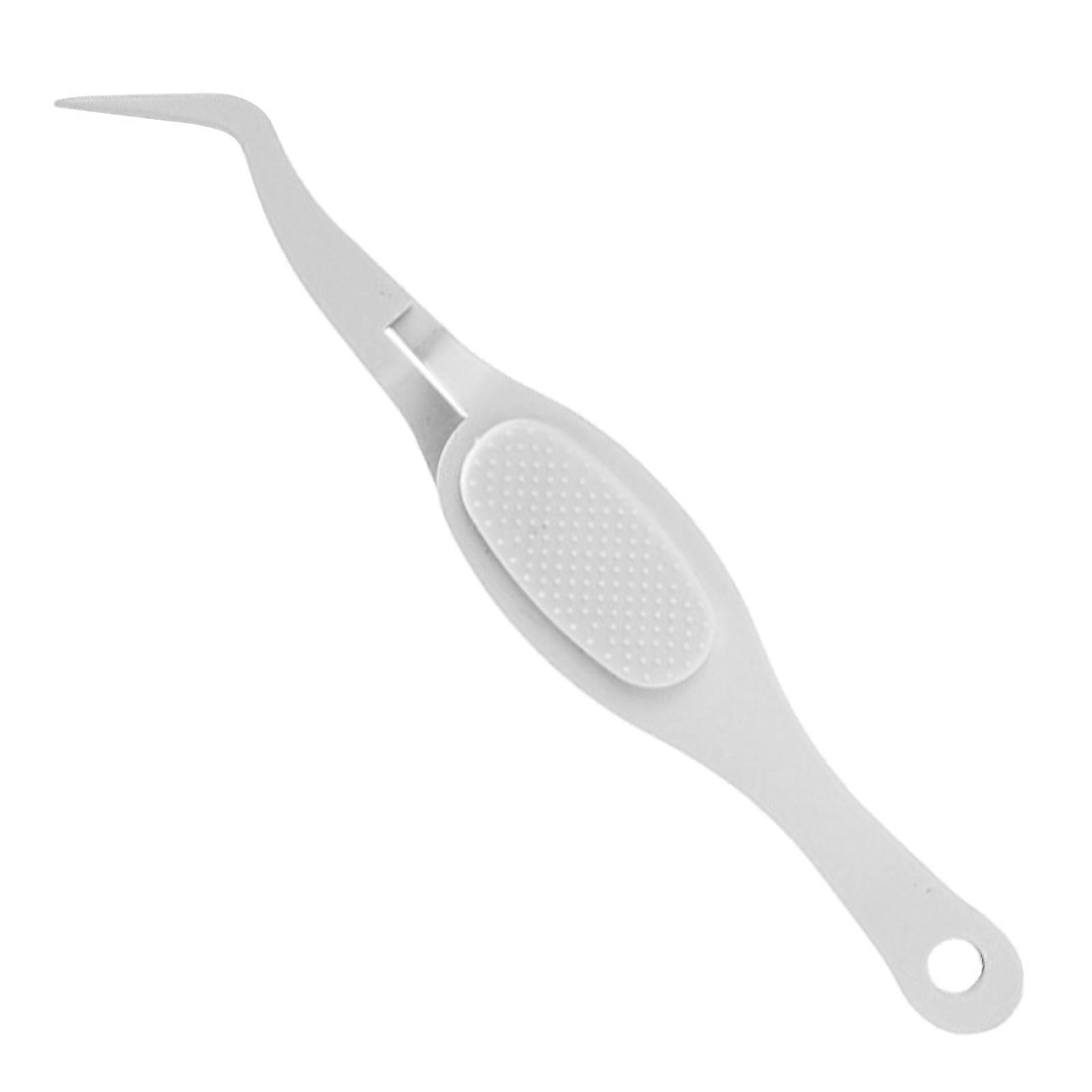 Cross Lock Tweezers - Fine Tip, Curved & Straight for Crafting, Jewelry, Lab Work