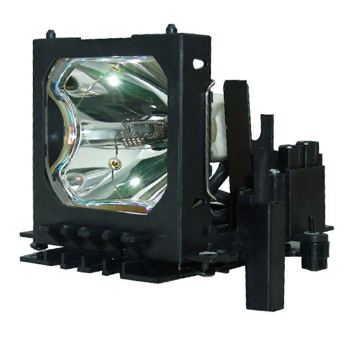 Lamp & Housing for Hitachi CP-X1250 Projector, Replacement Bulb, High Quality, Compatible Parts