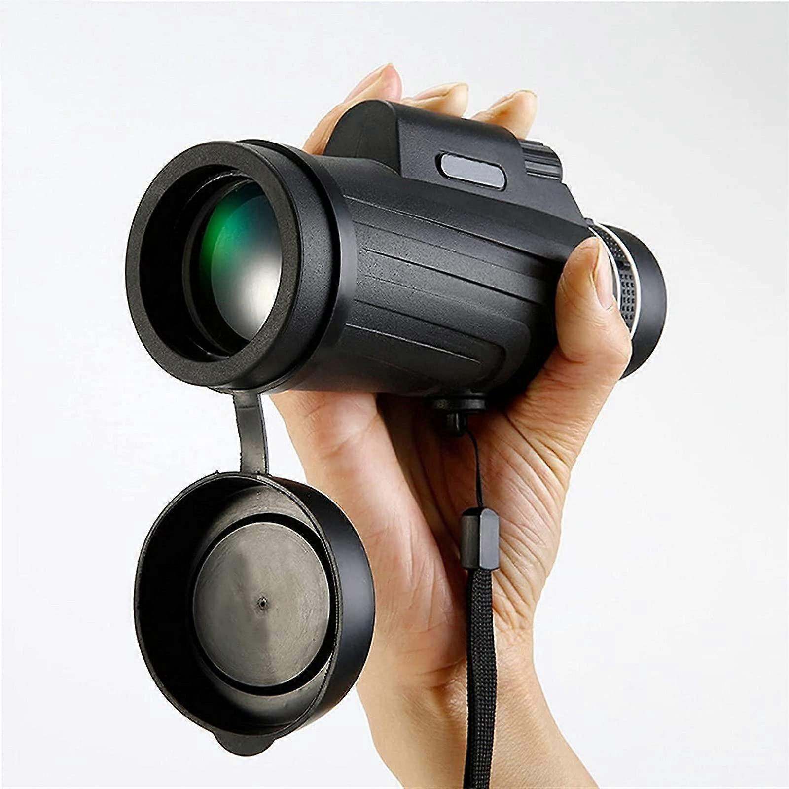 Monocular Telescope 10x High-Definition Waterproof for Bird Watching Compatible with Mobile Phones