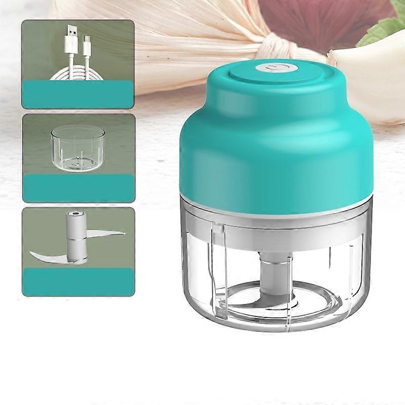 Wireless USB Charging Garlic Machine Baby Food Supplement Machine, Style:100ml Twisted Garlic