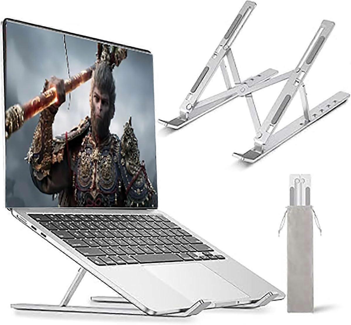 Laptop Stand for Asus Vivobook K52 K52DE Portable ABS Ergonomic Riser With 6-Level Adjustable Angles