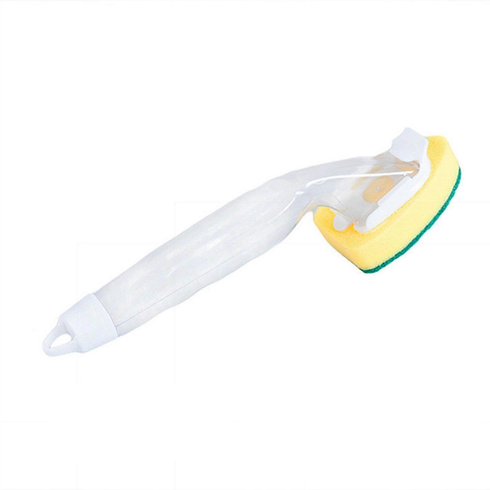 Kitchen Detergent Brush Sponge Liquid Adding Dish Washing Sponge for Cookware Cookers Cleansing