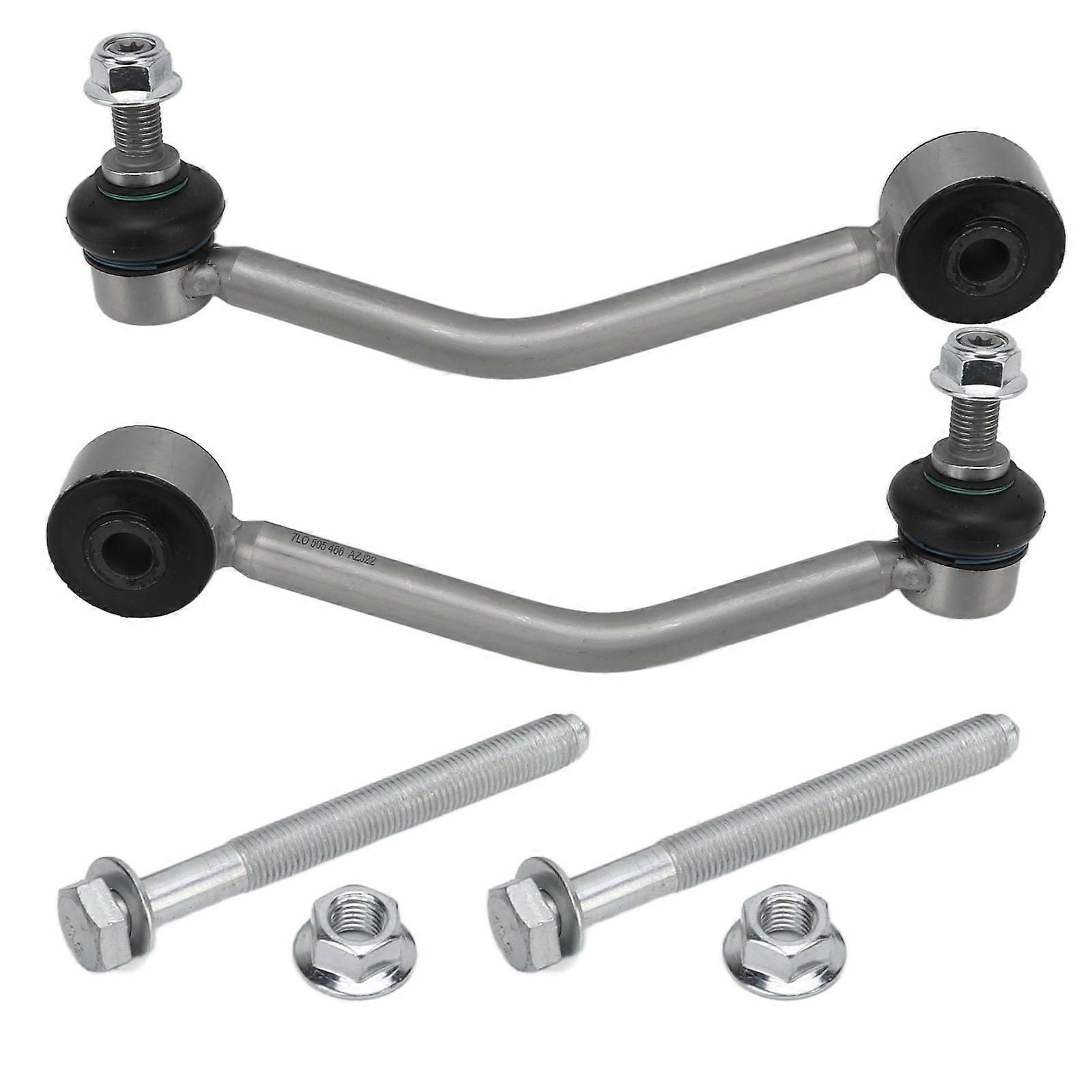 1 Pair Left Right Rear Antiroll Bar Stabiliser Drop Links 7L0505465A 7L0505466A Replacement for Cayenne
