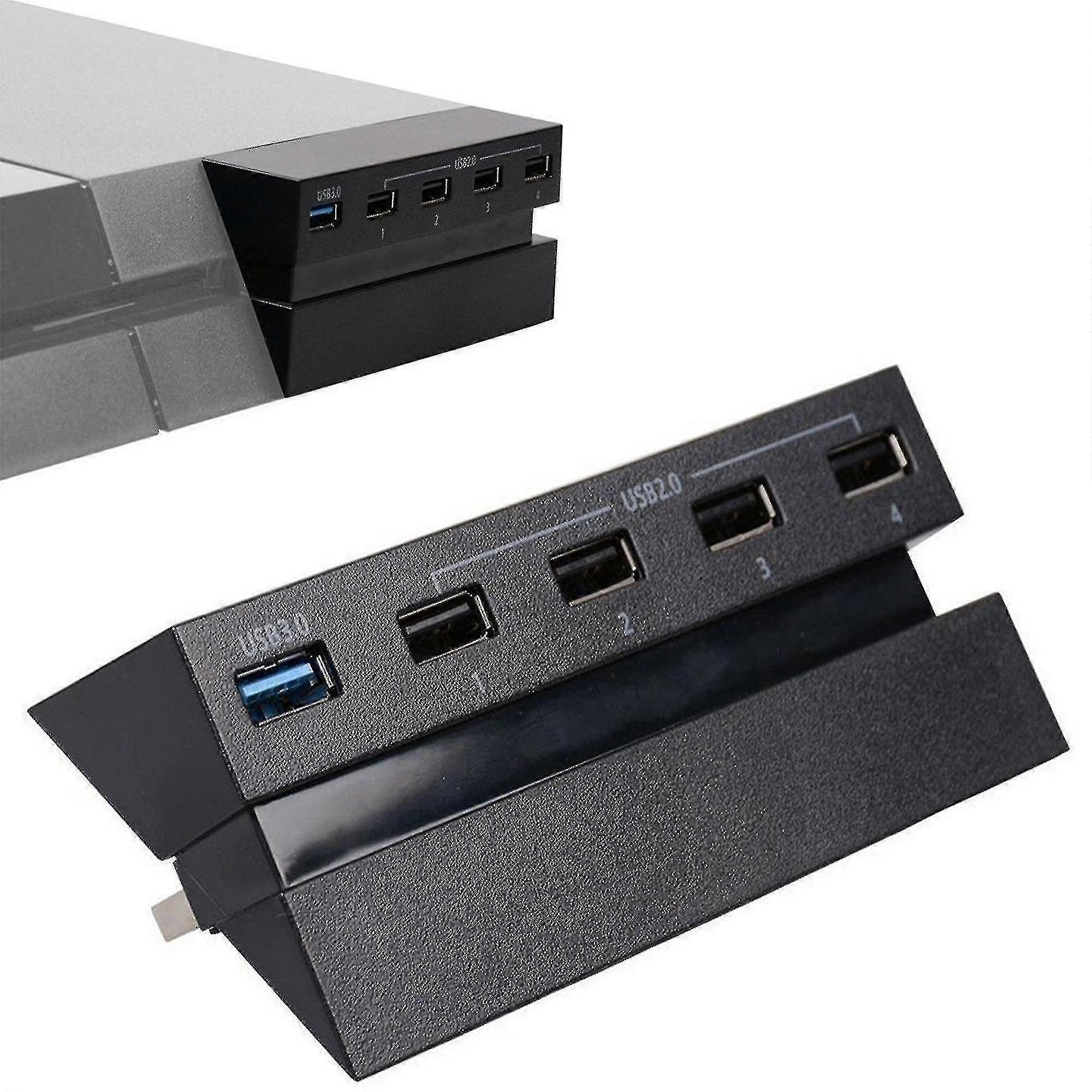 5-Port-USB-Hub für Ps4-Hochgeschwindigkeits-Ladegerät-Controller-Splitter-Erweiterungsadapter H TAO