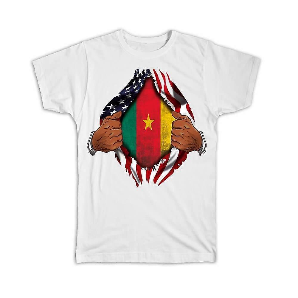 Gift T-Shirt: Cameroon Flag