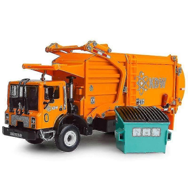 合金ダイキャストゴミ輸送おもちゃ車