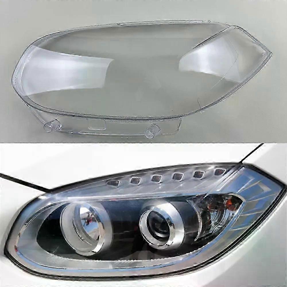 til brilliance v5 2012 2013 bil forlygte shell lampe skærm auto gennemsigtige masker forlygte glas forlygte linsedæksel
