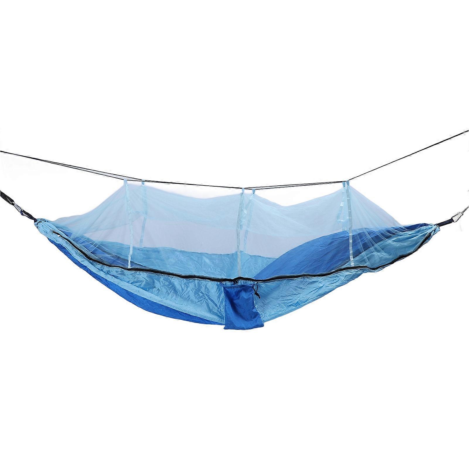 Outdoor 661lb Load Bearing Lightweight Portable Hammock with Net for Courtyard Camping Picnic