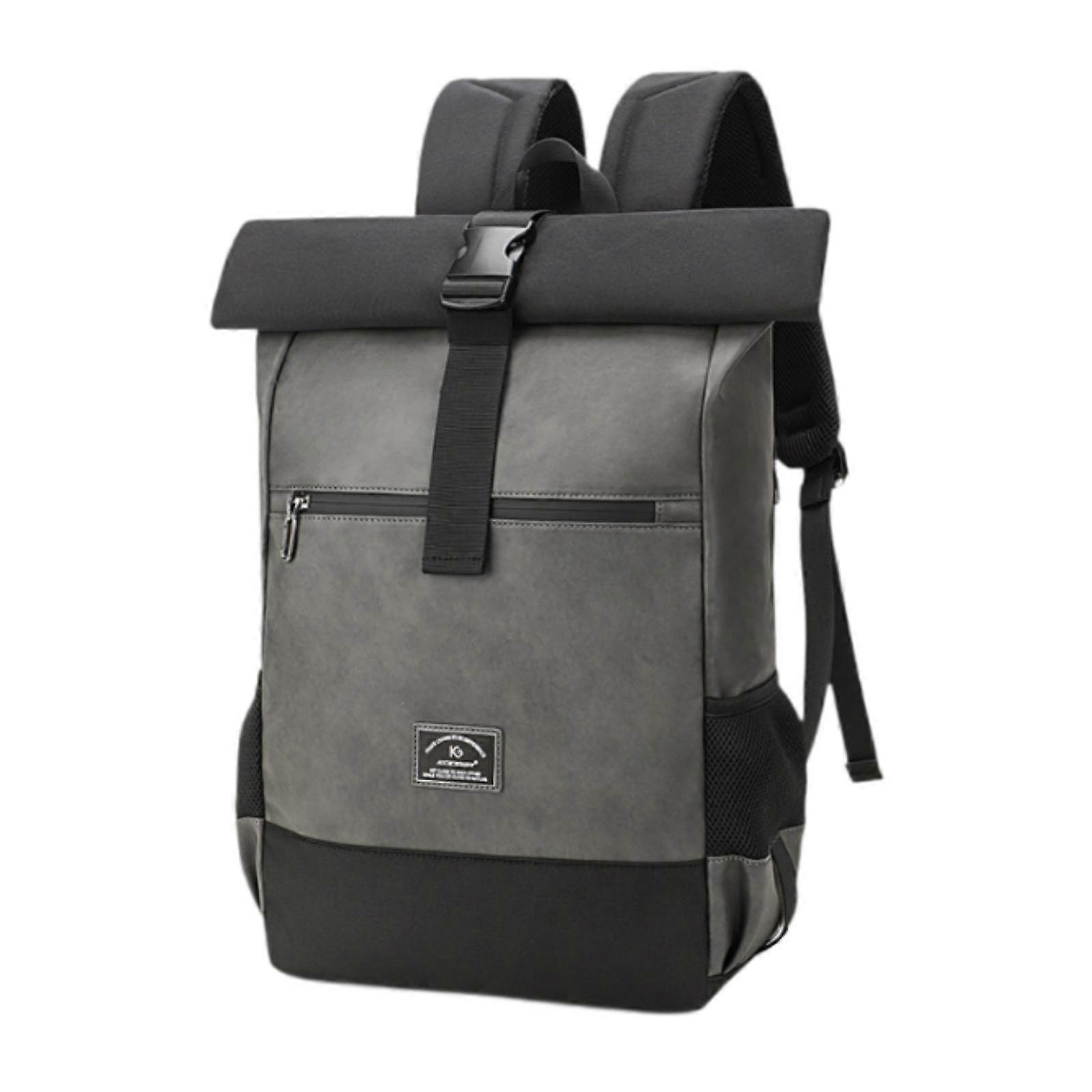 Rulo Üst Sırt Çantası Laptop Sırt Çantası Erkekler için Bilgisayar Sırt Çantası Çok Amaçlı Seyahat