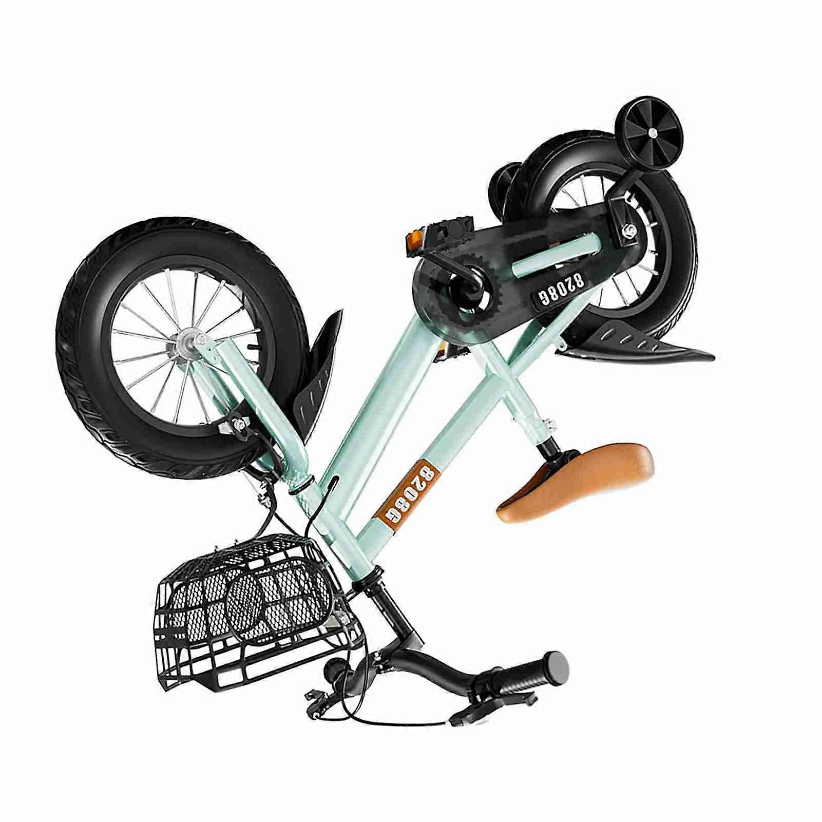 Bicicleta infantil de 14/16 polegadas para meninas de 3 a 7 anos com cesta de rodinhas