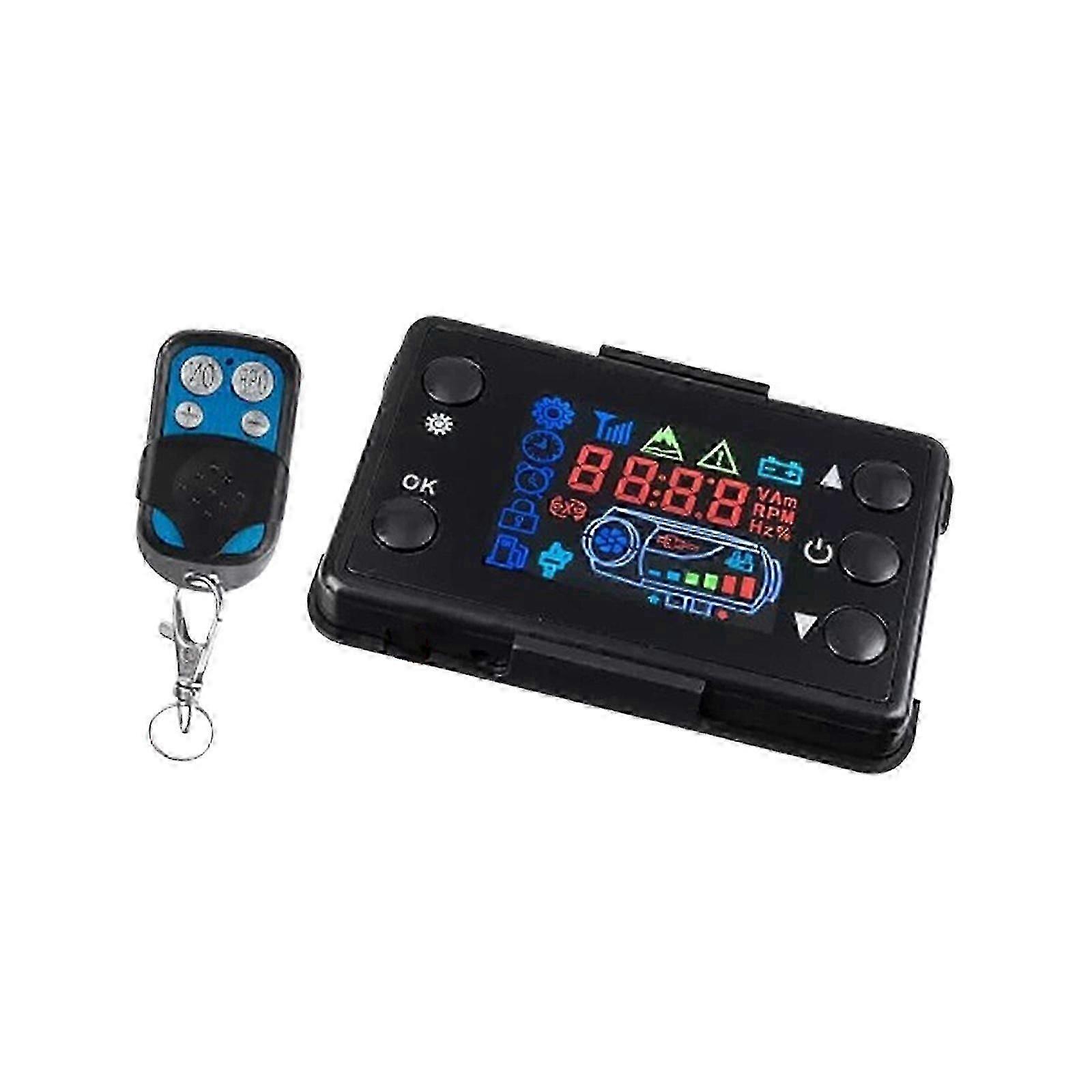 12/24v 2-8kw Car Air Diesel Heater Lcd Display Remote Control Switch Motherboard Js Hwy