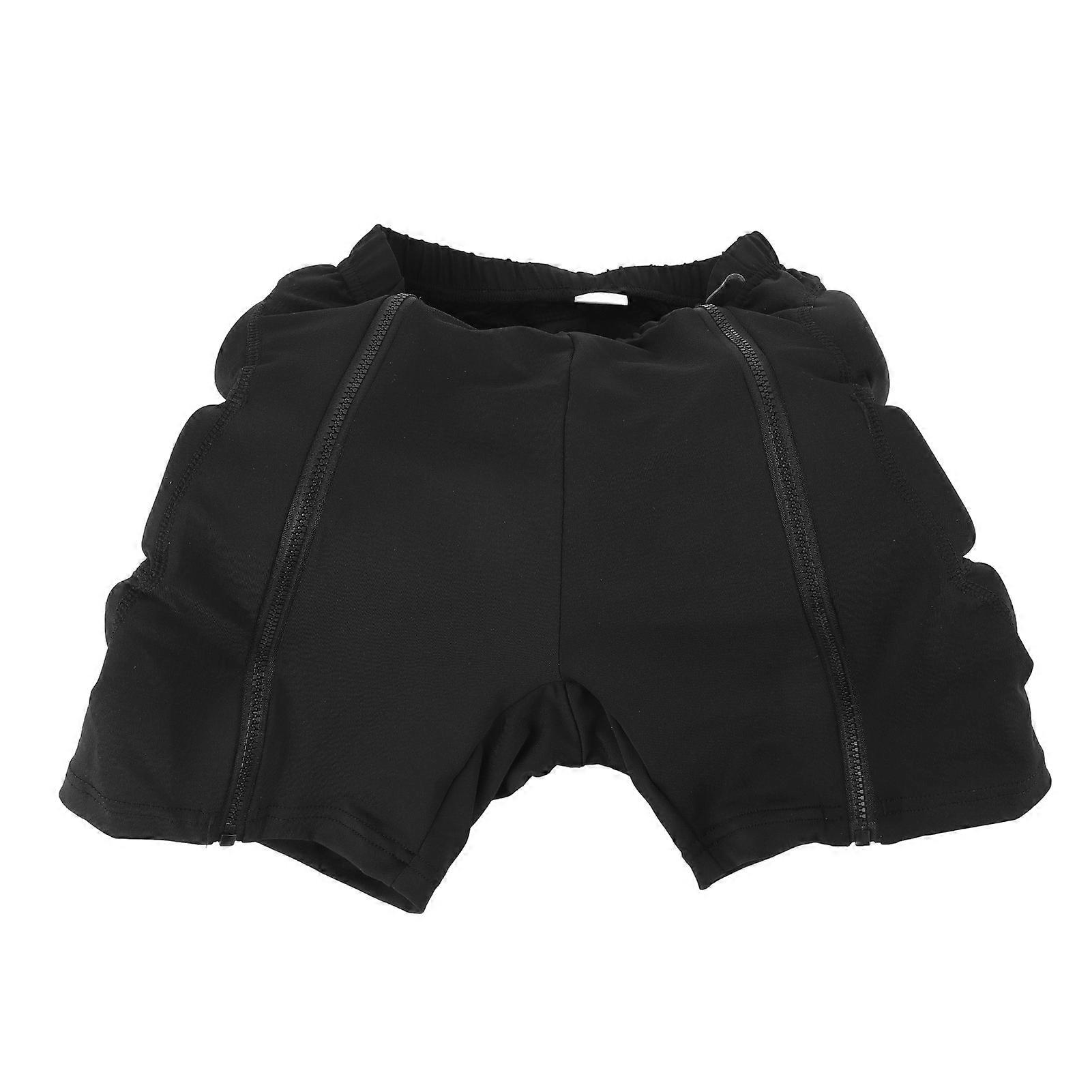 Children Thickened Sponge Hip Pants Protective Padded Shorts 3D Hip Protective Pads Ski Pants for Outdoor Skiing M