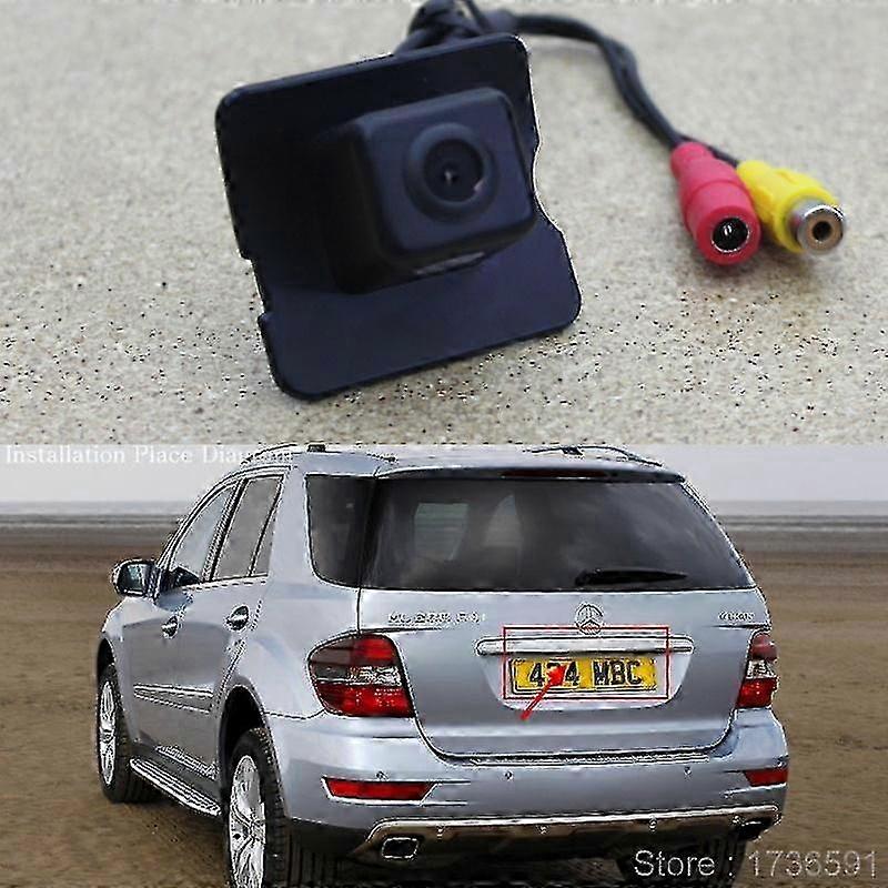 Τελευταίες κάμερες οπισθοπορείας για Mercedes-Benz M ML GL R Class MB W164 X164 W251 280 300 350 450 500 με CCD Night Vision και HD 12V Backup System