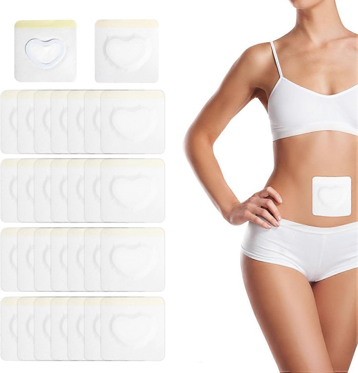 2025 High quality brand new 30Pcs Castor Oil Pack Wrap for Belly Button