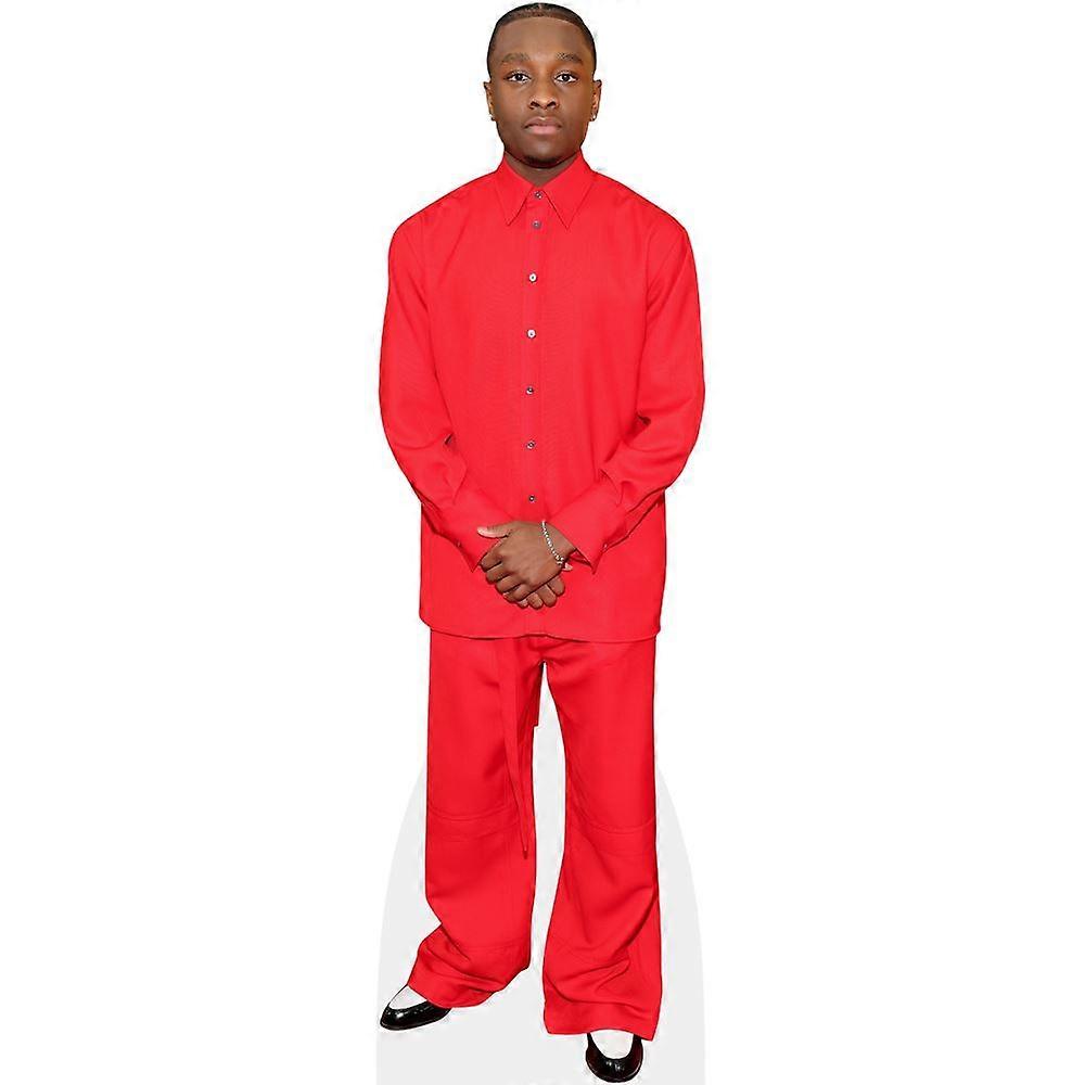 Miles Caton (Red) Cardboard Cutout (lifesize OR mini size). Standee. Stand Up.