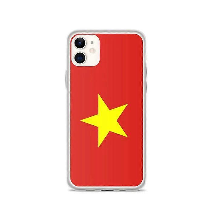 iPhone Case - PIXELFORMA - iPhone 11 - Vietnam Flag - Soft Silicone - Lightweight Design