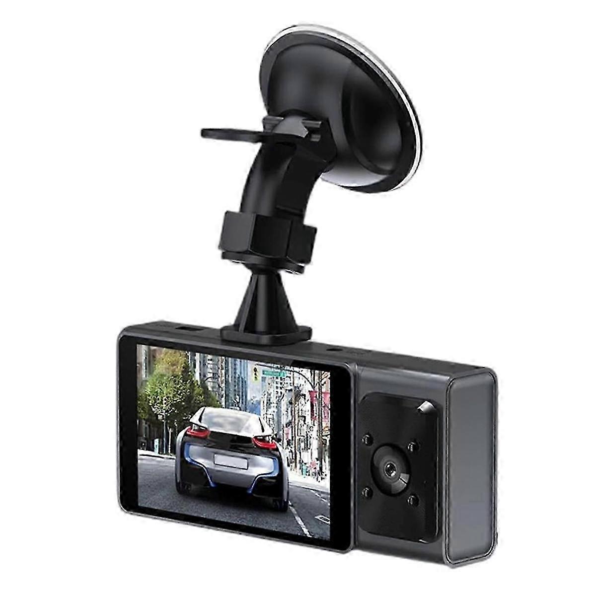 1080P WiFi Dashcam mit Nachtsicht, G-Sensor, Parkmonitor, Loop-Aufnahme - Schwarz