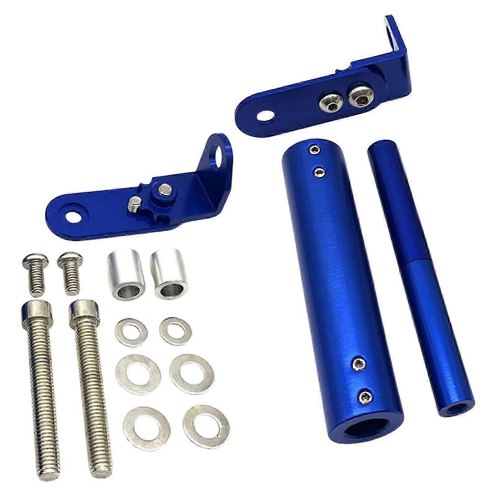 Motorcycle Navigation Mount Bracket Replace Parts Adjustable Accessories-color: Blue