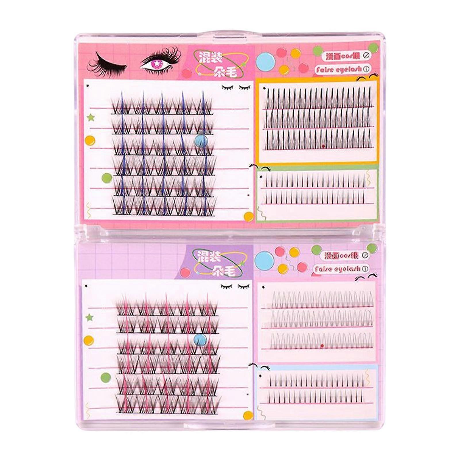 Lash Clusters cc curls Comfortable Artificial Fiber Eyelash Grafting for