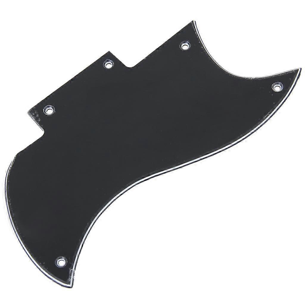 Black Pickguard Scratch Plate For SG Electric Guitar