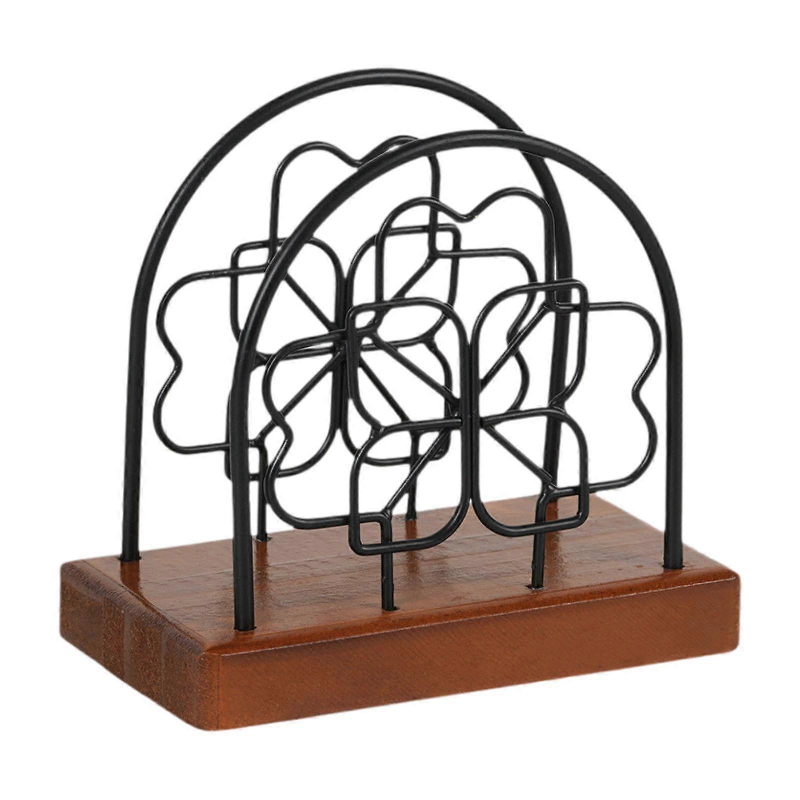 Table Napkin Holder Document File Organizer for Tabletop Countertop Kitchen