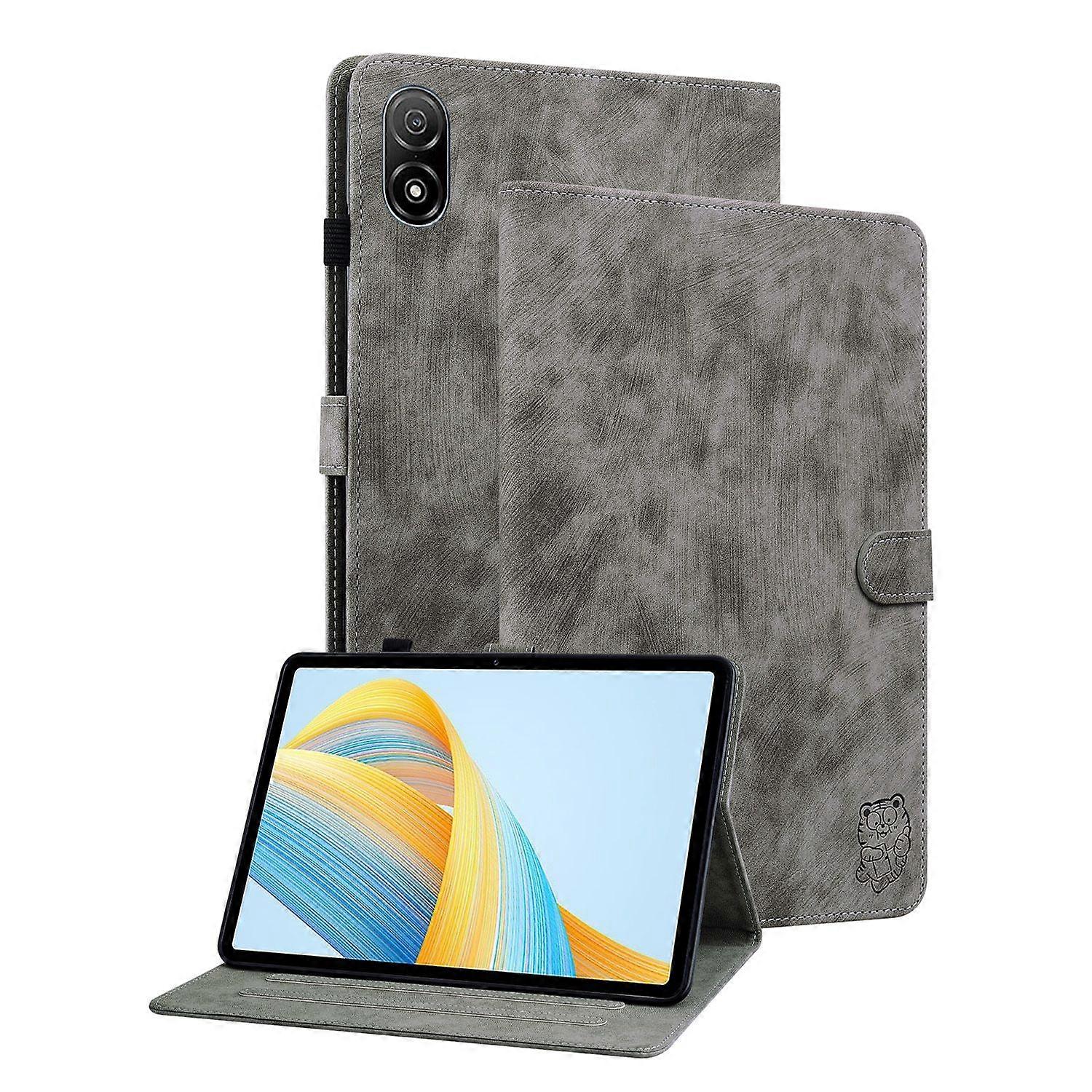 Tiger Leather Tablet Case For Honor Pad V8 Pro