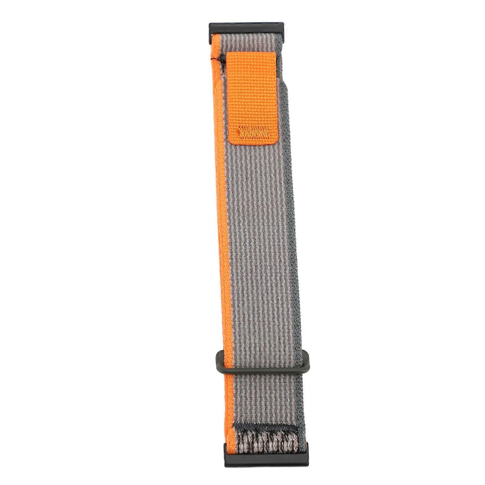 24mm Nylon Watch Strap Adjustable Hook Loop for HR Baro 7/9/D5i