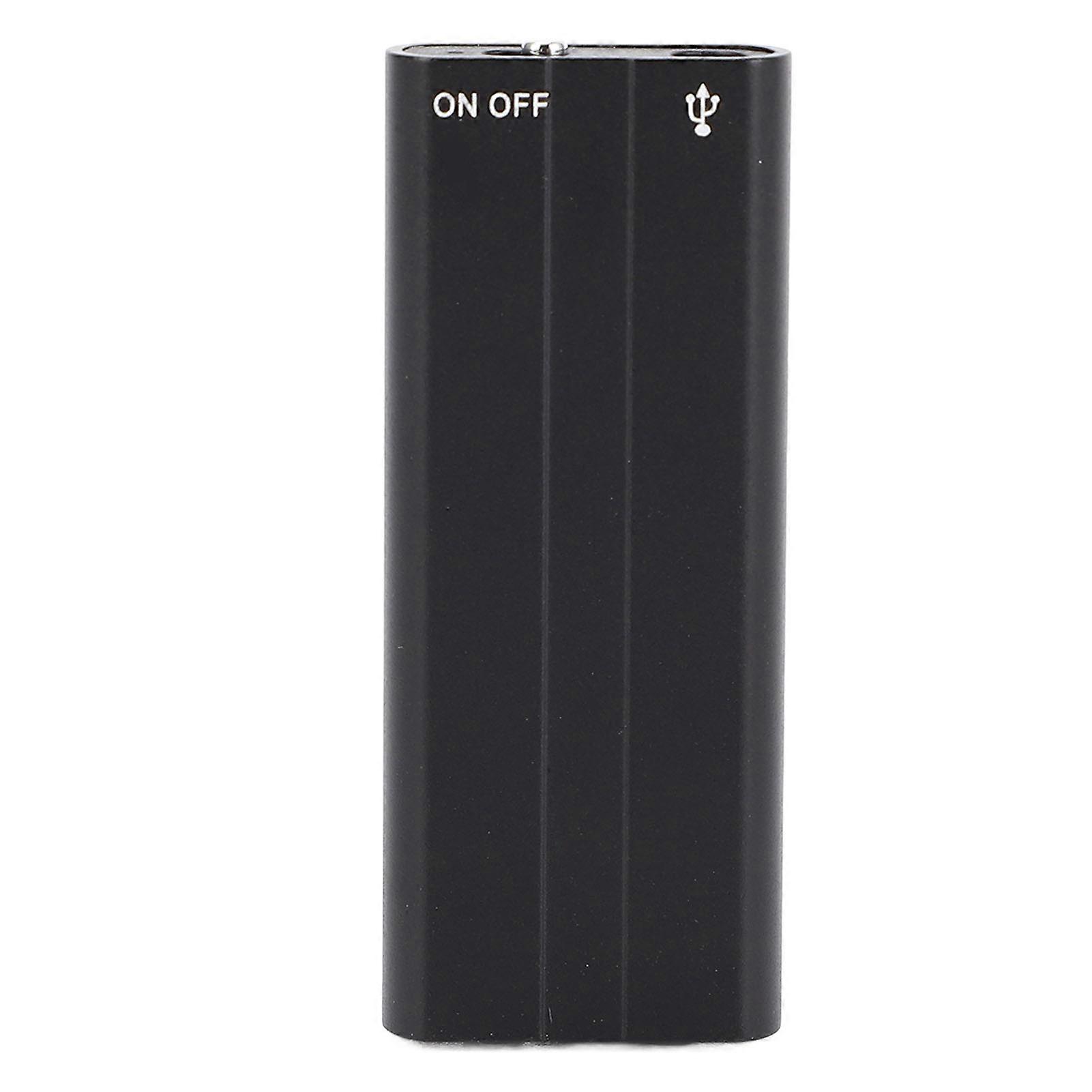 Digital Voice Recorder Compact HD Noise Reduction Bent Back Clip Portable Voice Activated Recorder for Meeting Class 4G 