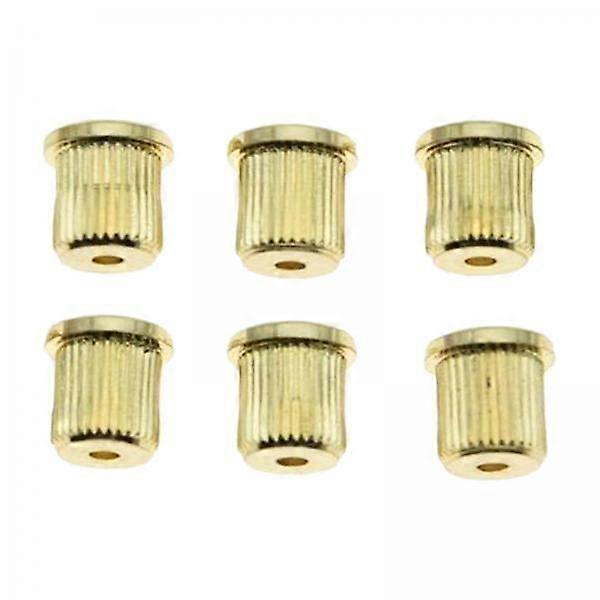 High-Quality 12-Piece Brass Guitar String Ferrules for Easy Installation