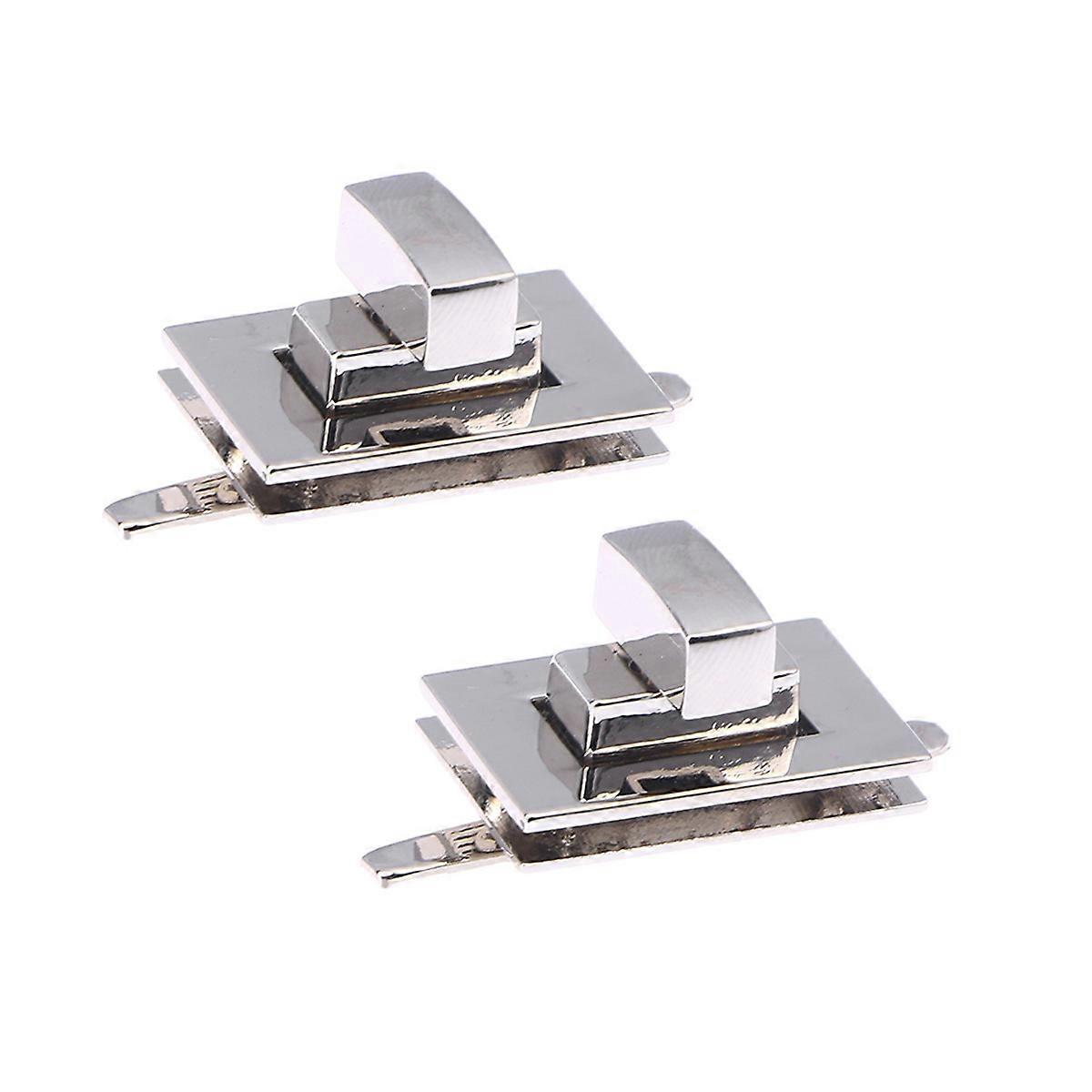 Bag Turn Clasp, Fashionable Metal Locks for Purses Handbags Clutches