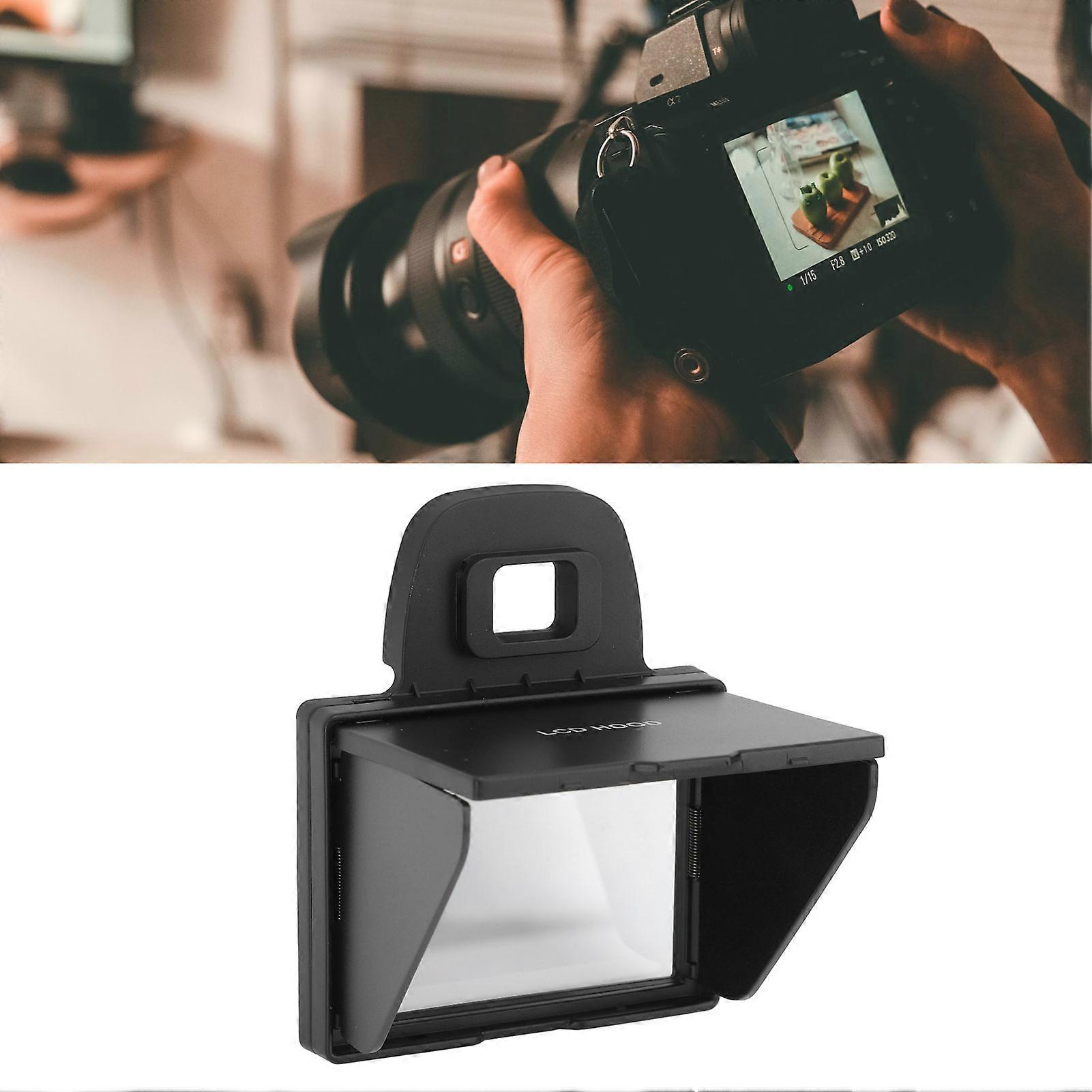 Camera LCD Sun Shade ABS Foldable Highly Effective Camera Screen Sun Hood for D3200 D3000 D40 D40S 