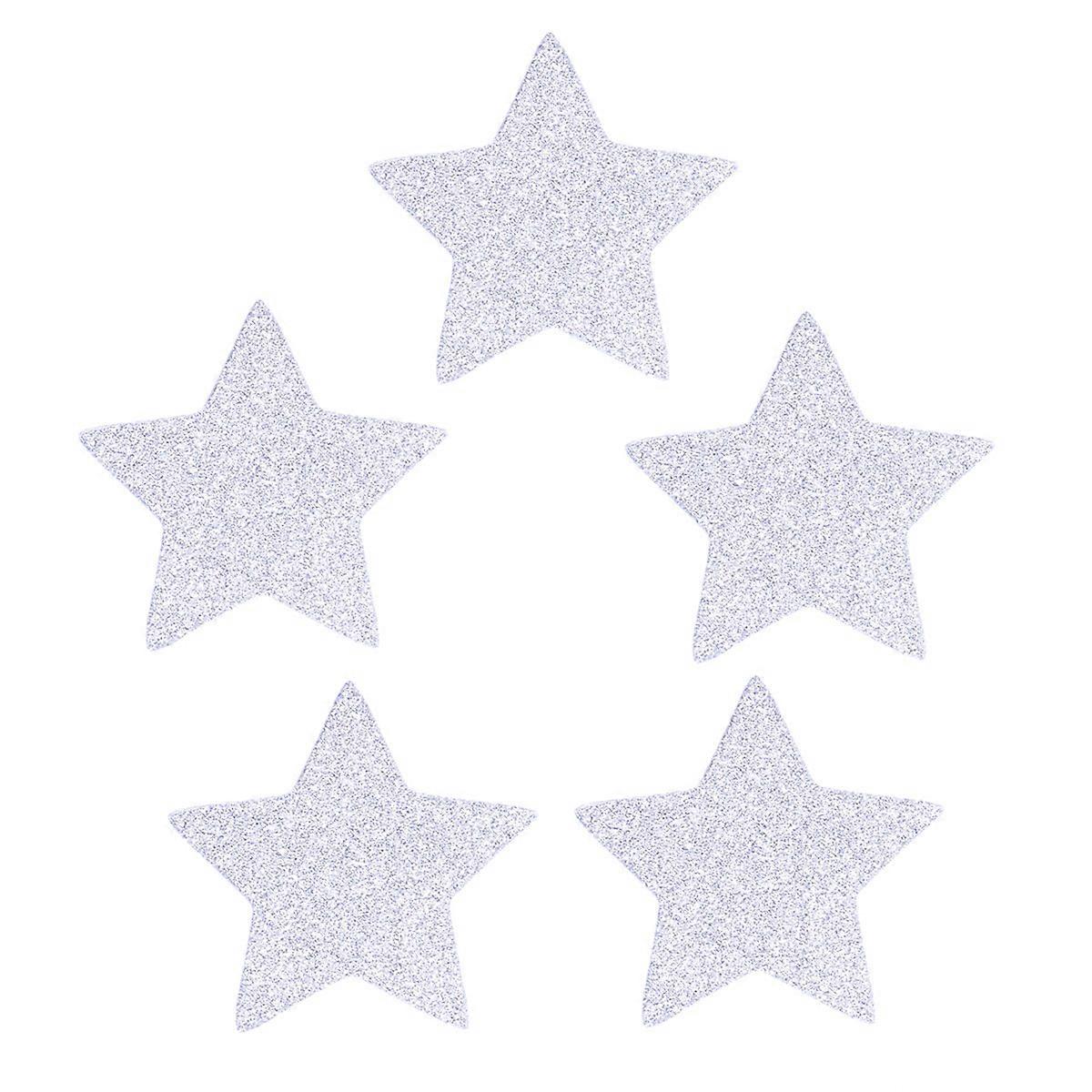 طاولة مبعثرة حلويات نجمة بريق ورق صلب بلون مختلط لذكرى الزواج مأدبة حفلة موسيقية كرات 100 قطعة