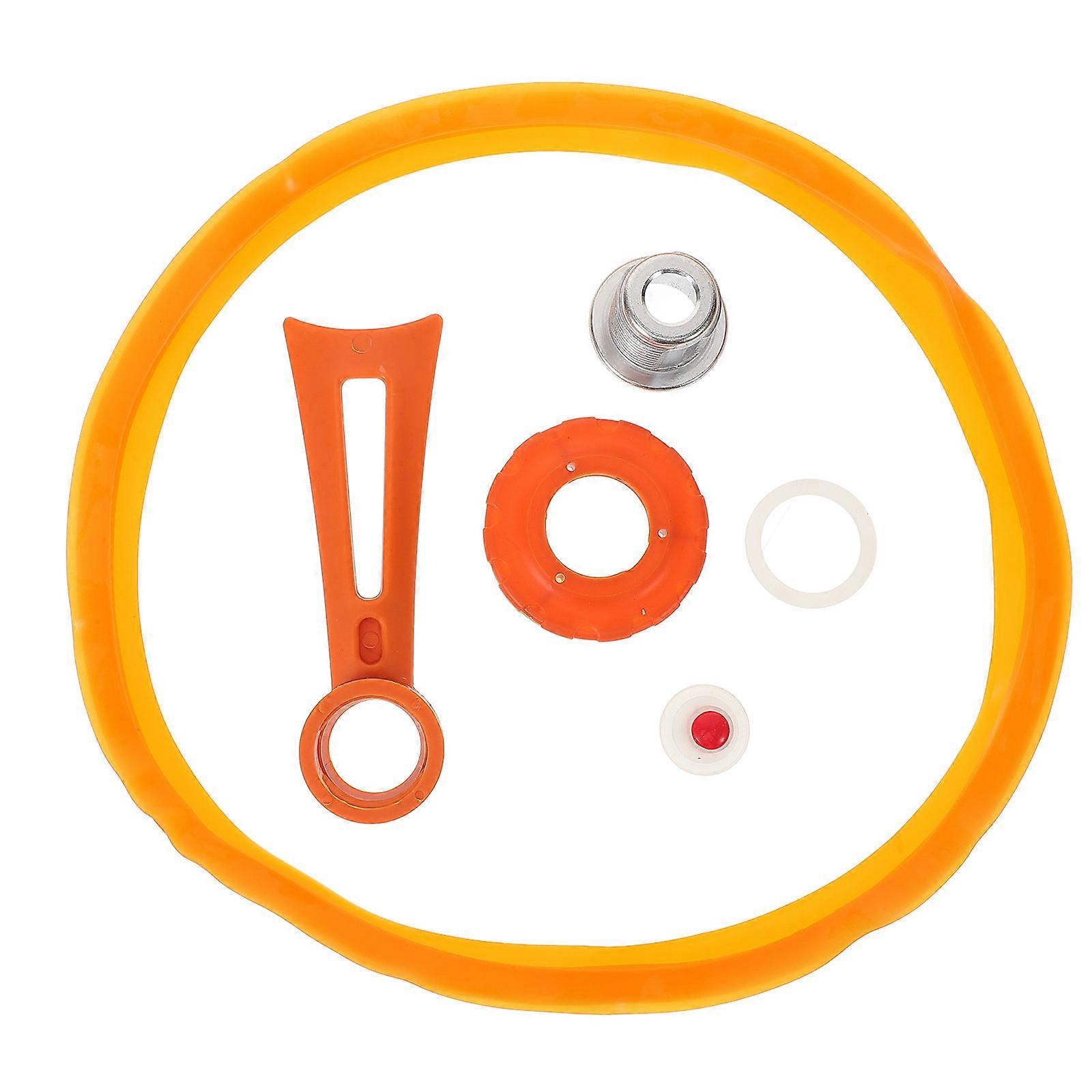 Replacement Silicone Gasket Vacuum Glass Pot Lid Accessories Comfortable Grip 16.00X5.00X2.00cm 1Set