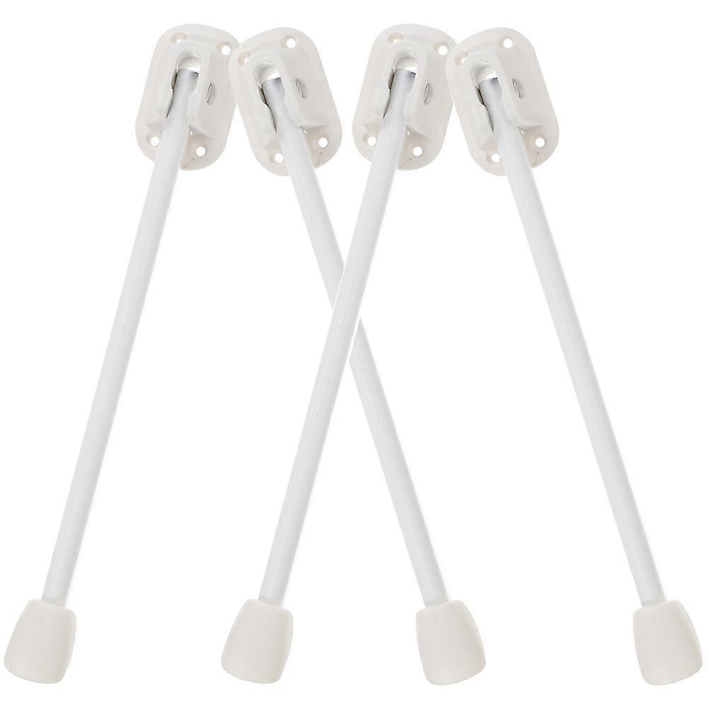 Folding Legs For Table Heavy Duty Furniture Legs Adjustable Height White 33.00X3.00X2.50CM 4Pcs