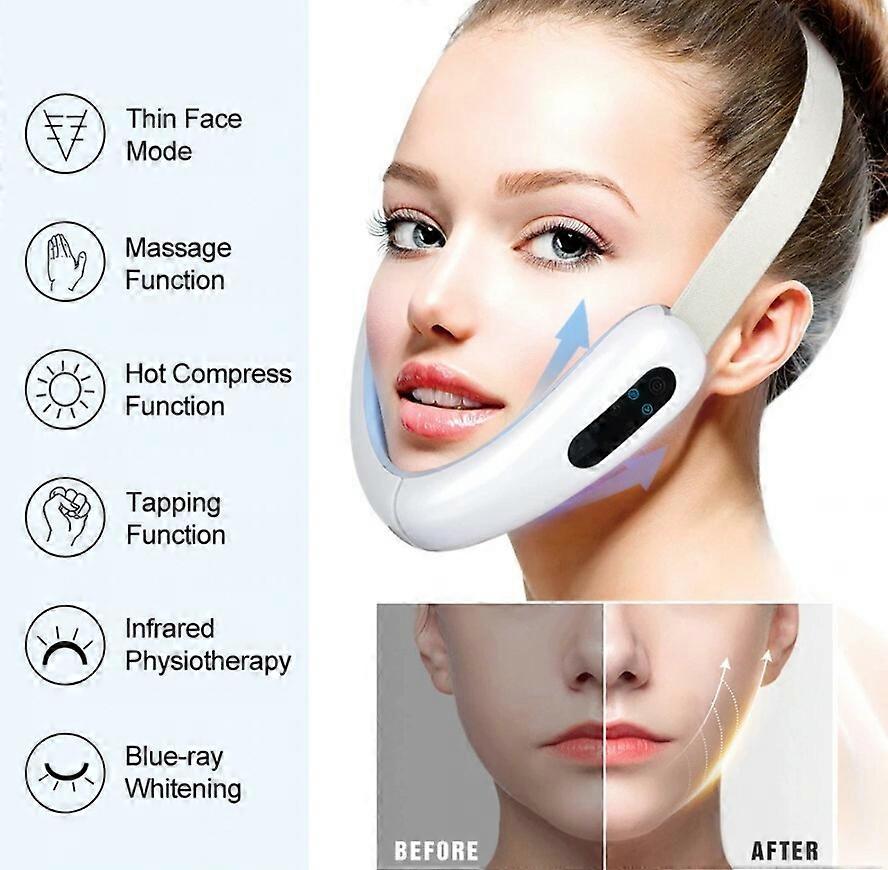 V-Shaped Massager Thin Face Lifting Facial Microcurrent