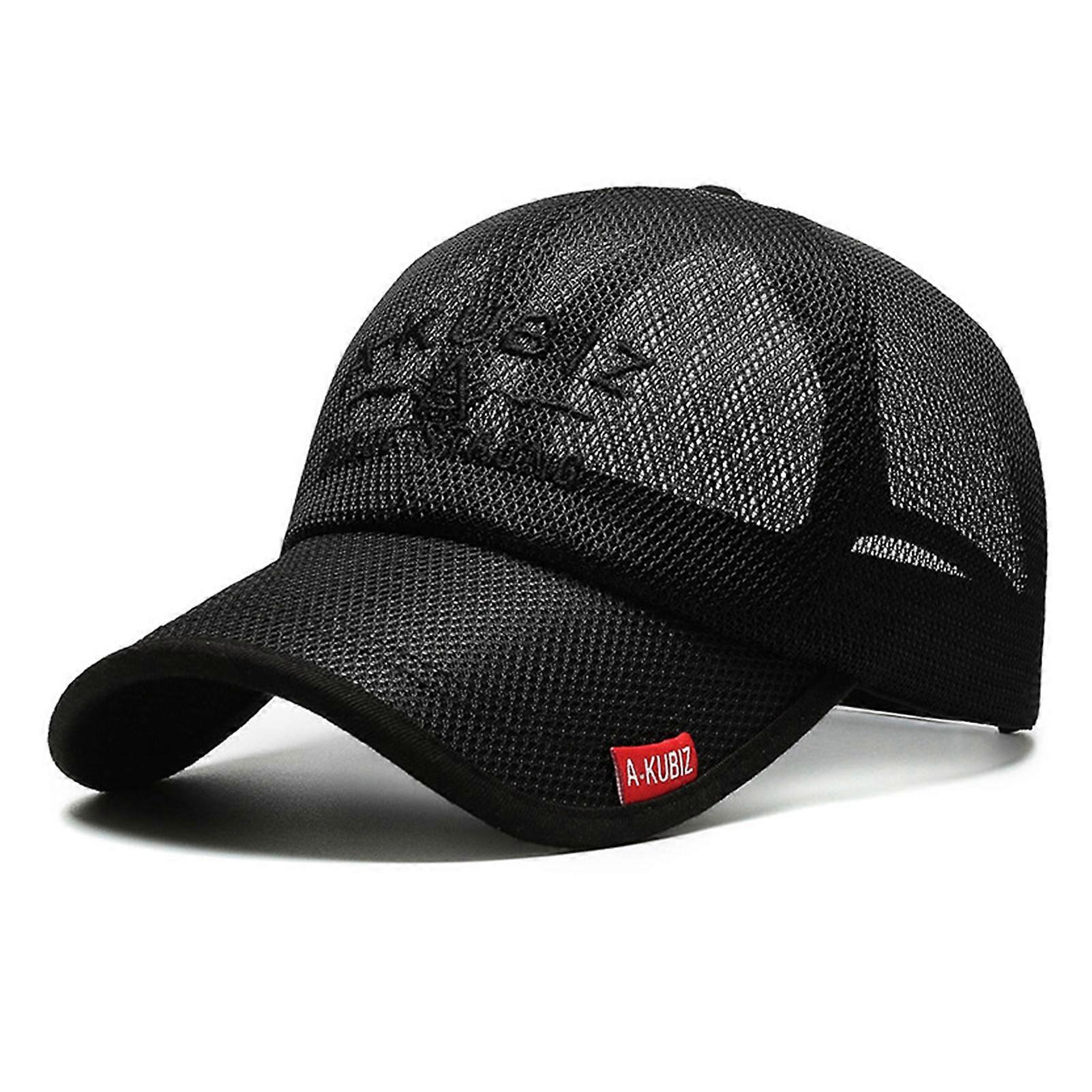 Mesh Baseball Cap Breathable Quick-Drying Mesh Hats for Men