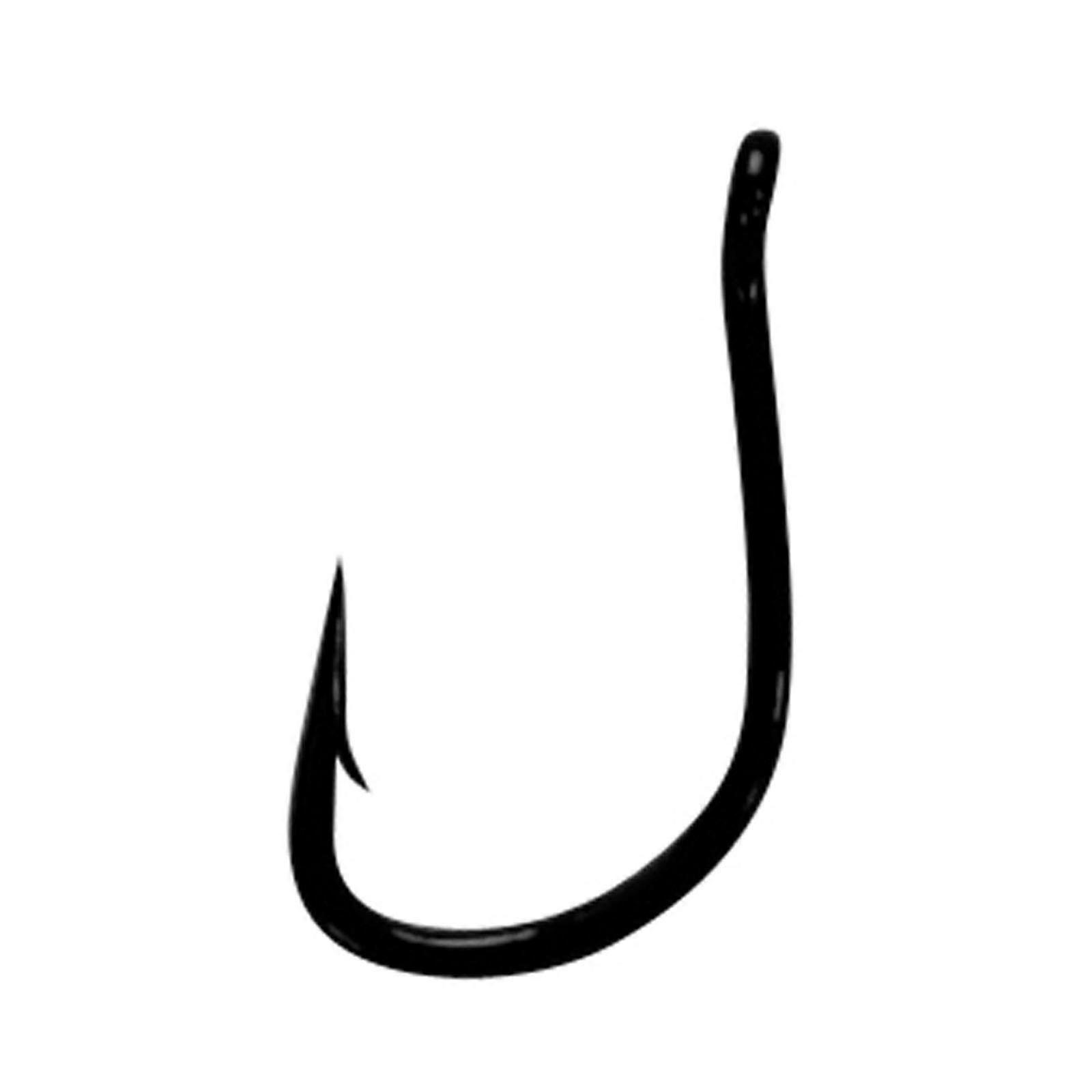 Hook LS-3614F Size 10 Long Shank Fishing Hook, Stainless Steel, High Strength, Sharp Point