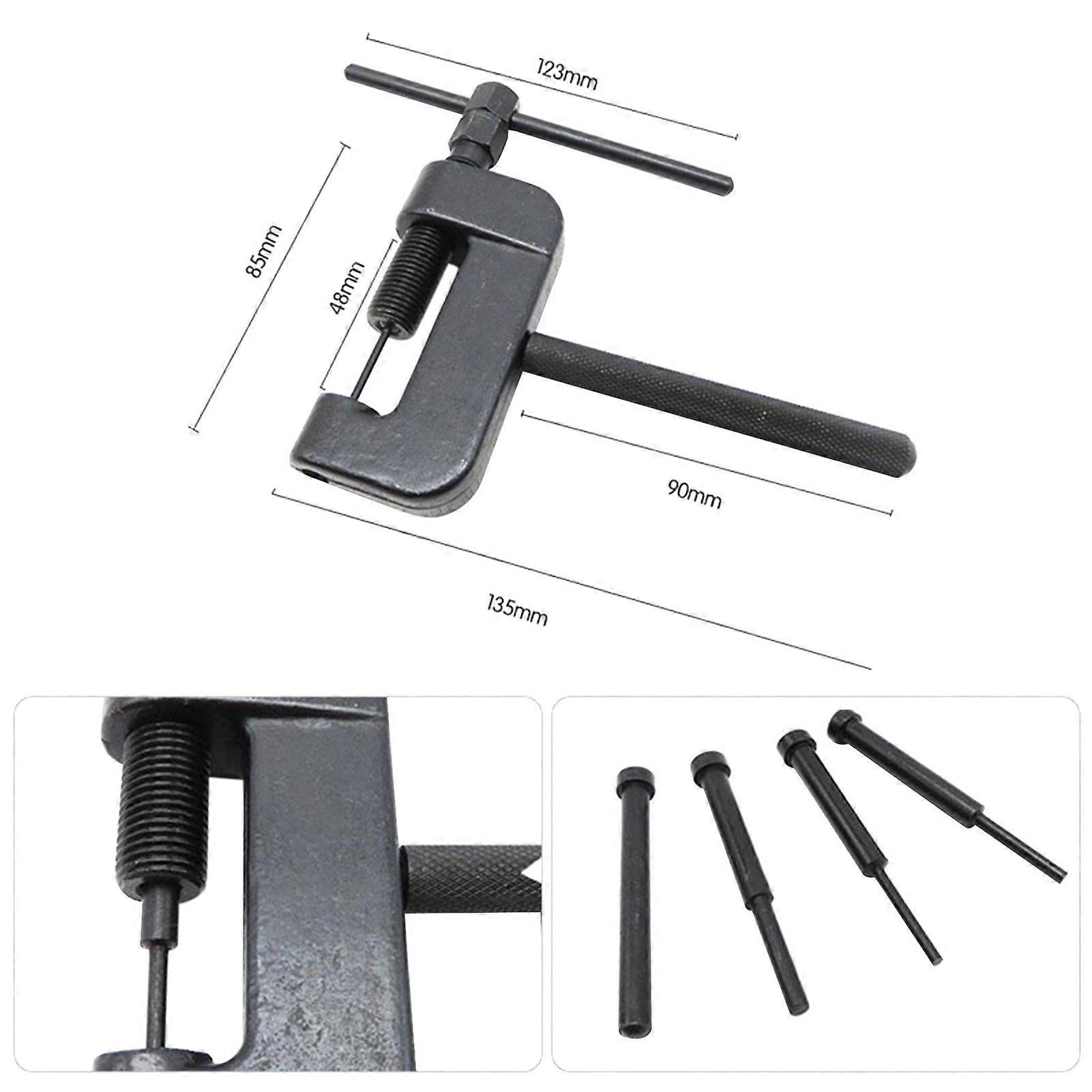 Chain Breaker Set with Carrying Case Chain Cutter and Riveter for Motorcycle Bike ATV MK91448