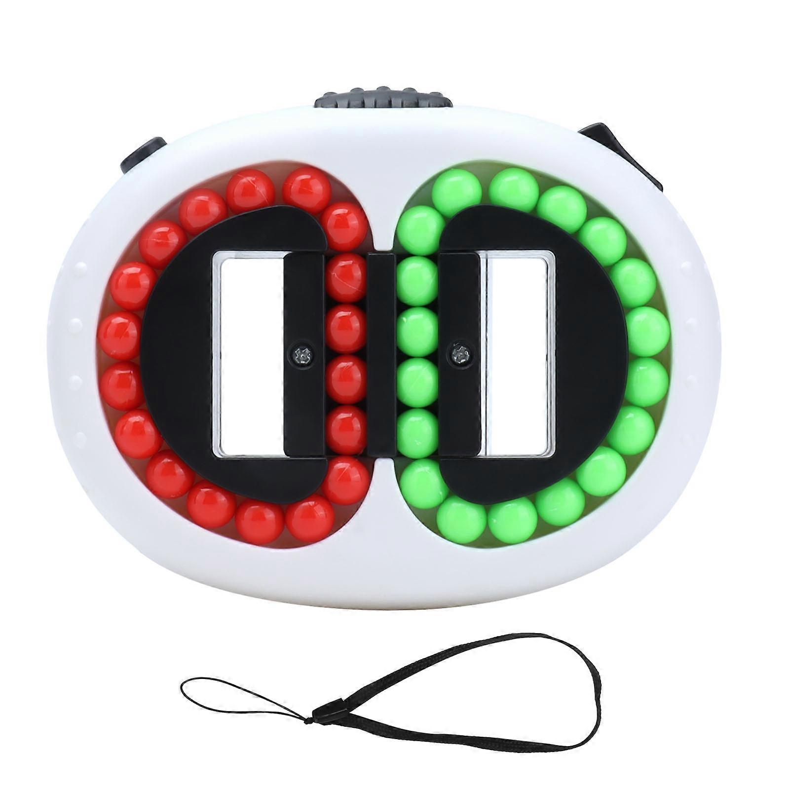 Rotating Bean Toys for Anxiety Relief and Decompression, Double-Sided Bean Puzzle, Fingertip Toys for Adults