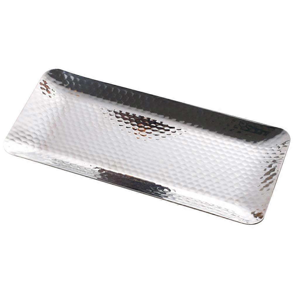 Fruit Trays Multi Functional Tea Tray For Coffee Table Rectangular 19.5x9.5cm 1Set