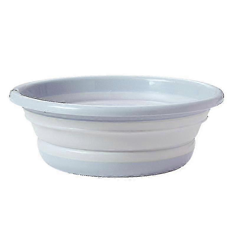 Portable Foldable Round Washbasin for Bathroom, Ideal for Laundry, Camping, and Travel Use